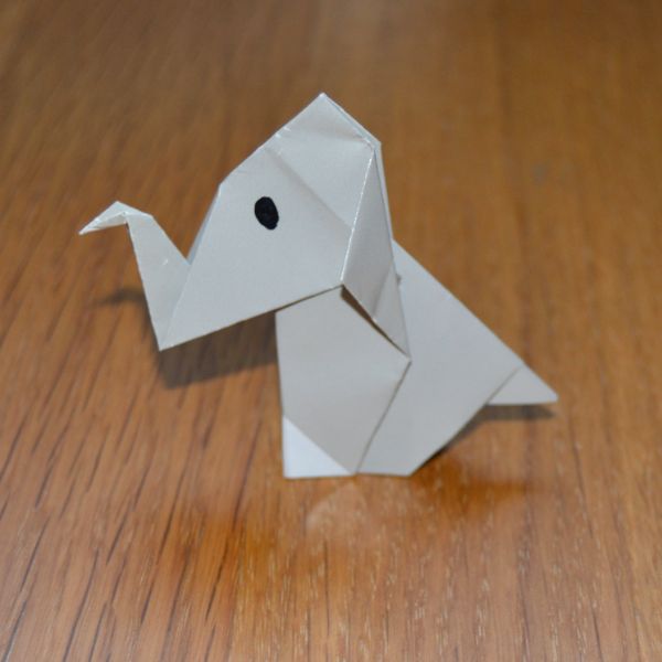 Origami elefante